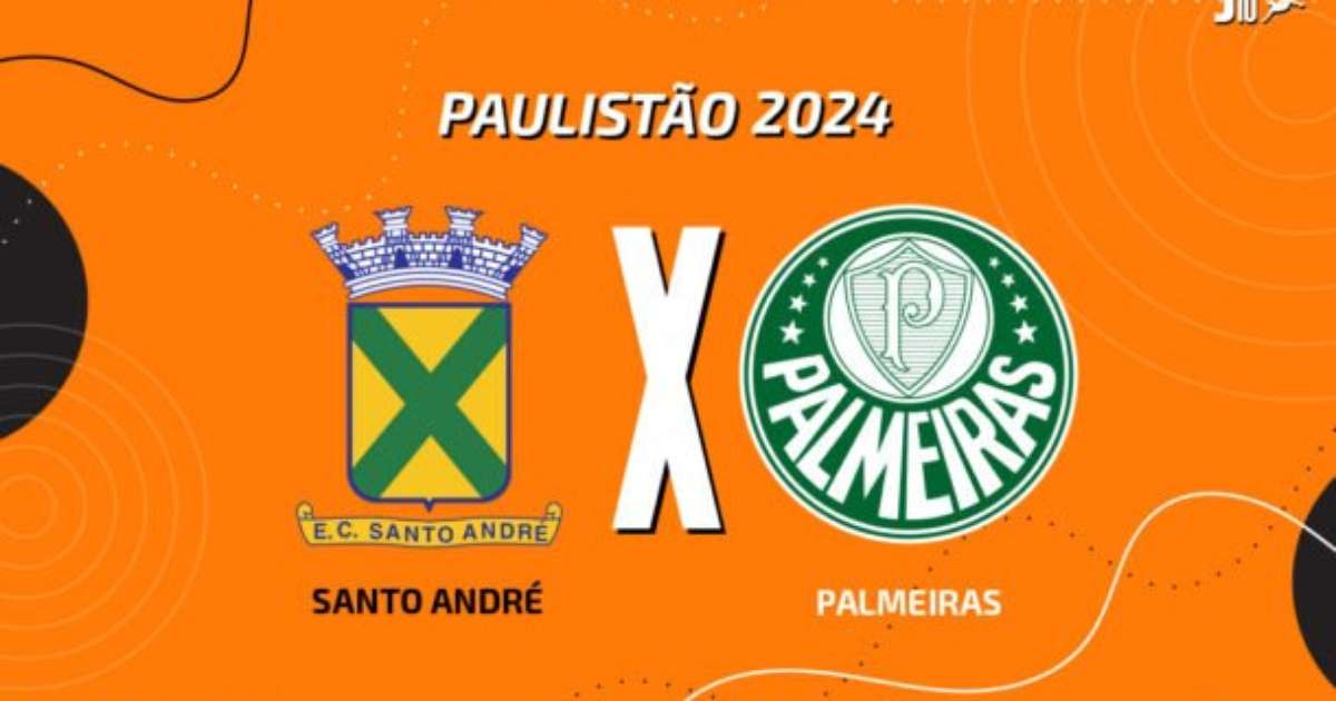 Santo André vs Palmeiras: transmissão, times e arbitragem 
