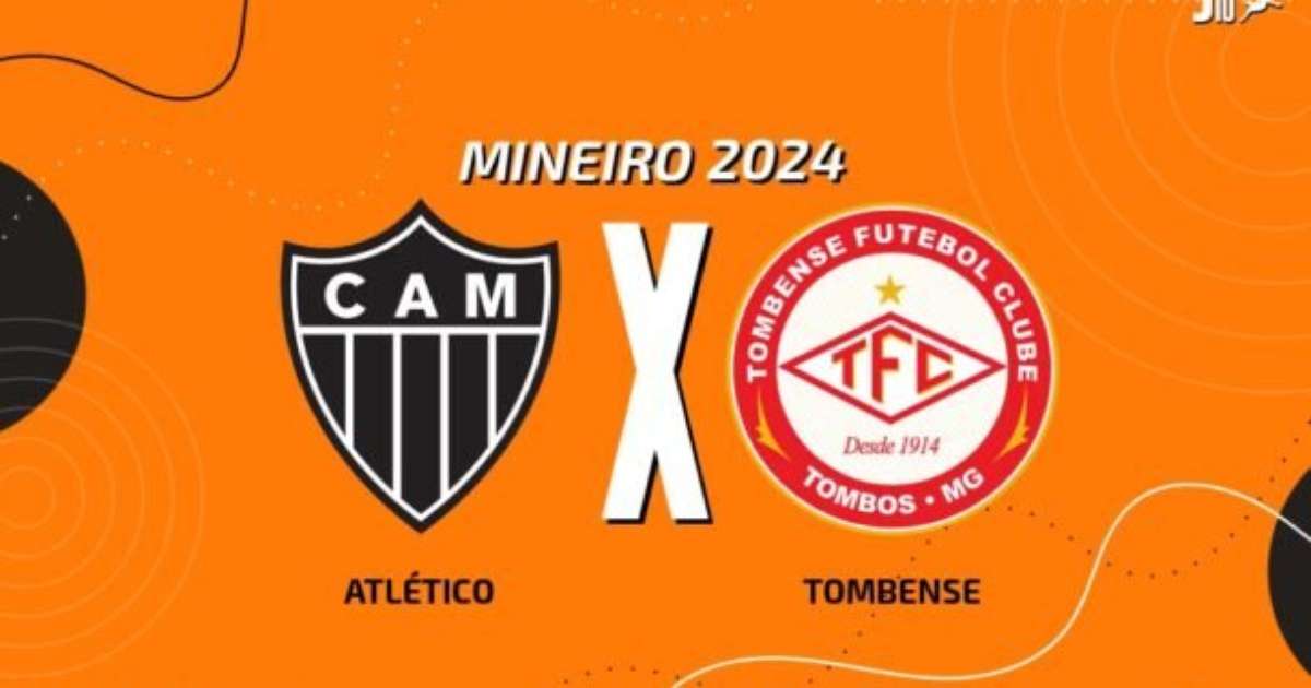 Atlético x Tombense onde assistir, escalações e arbitragem