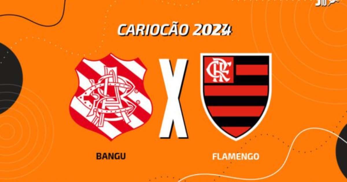 Clássico carioca: Bangu x Flamengo - transmissão, times e arbitragem definidos.