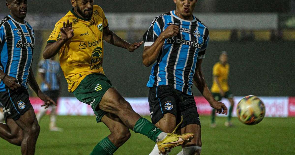 Grêmio empata com o Ypiranga