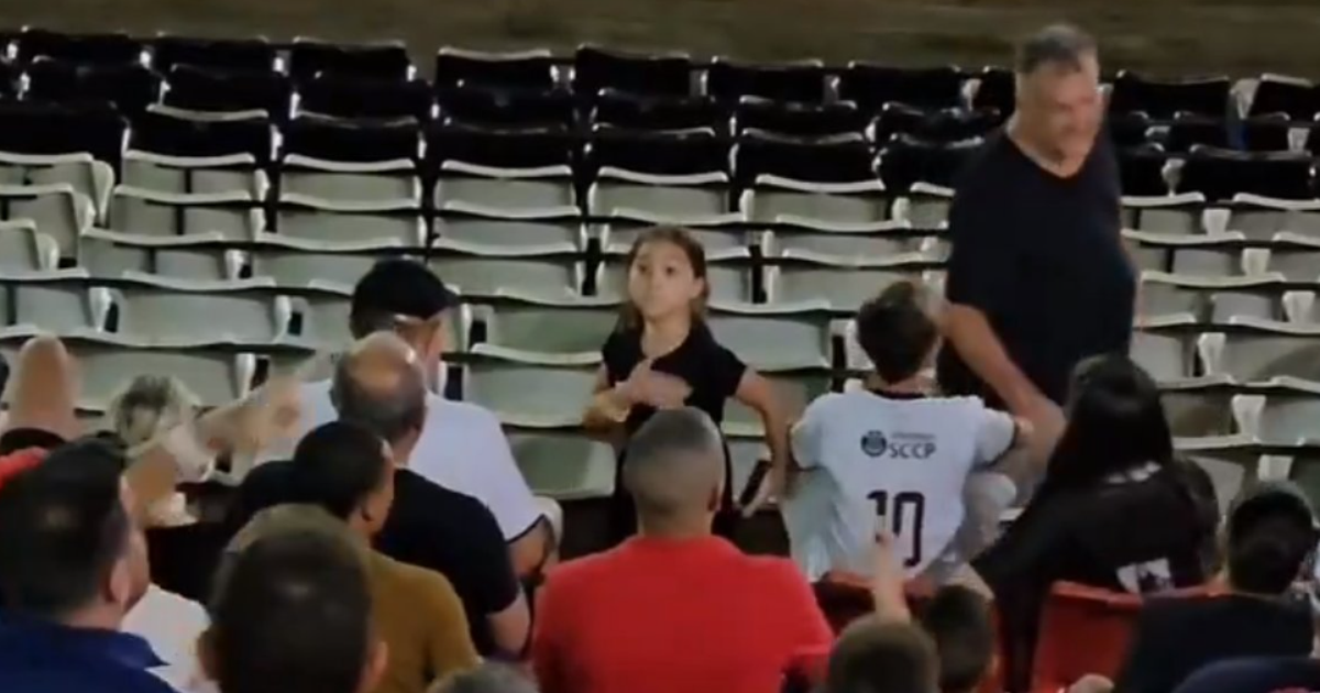 Reação corajosa de 