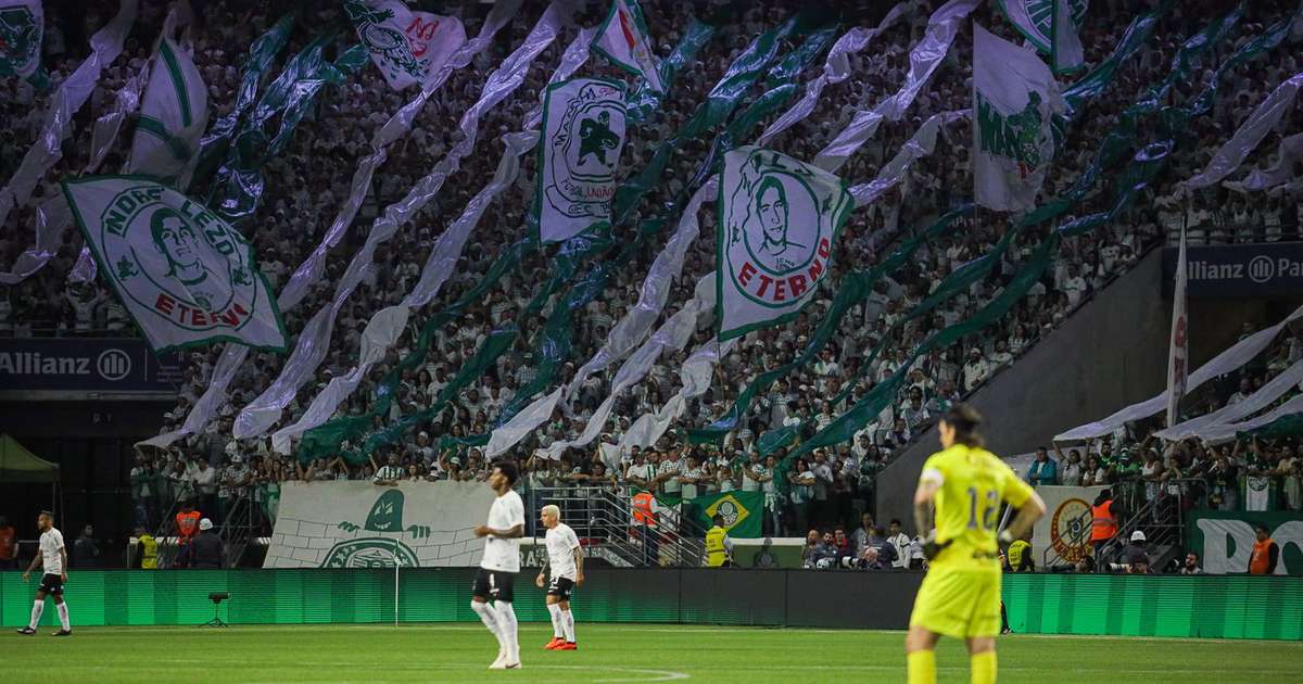 palmeiras mantém invencibilidade de mais de dois anos contra o corinthians