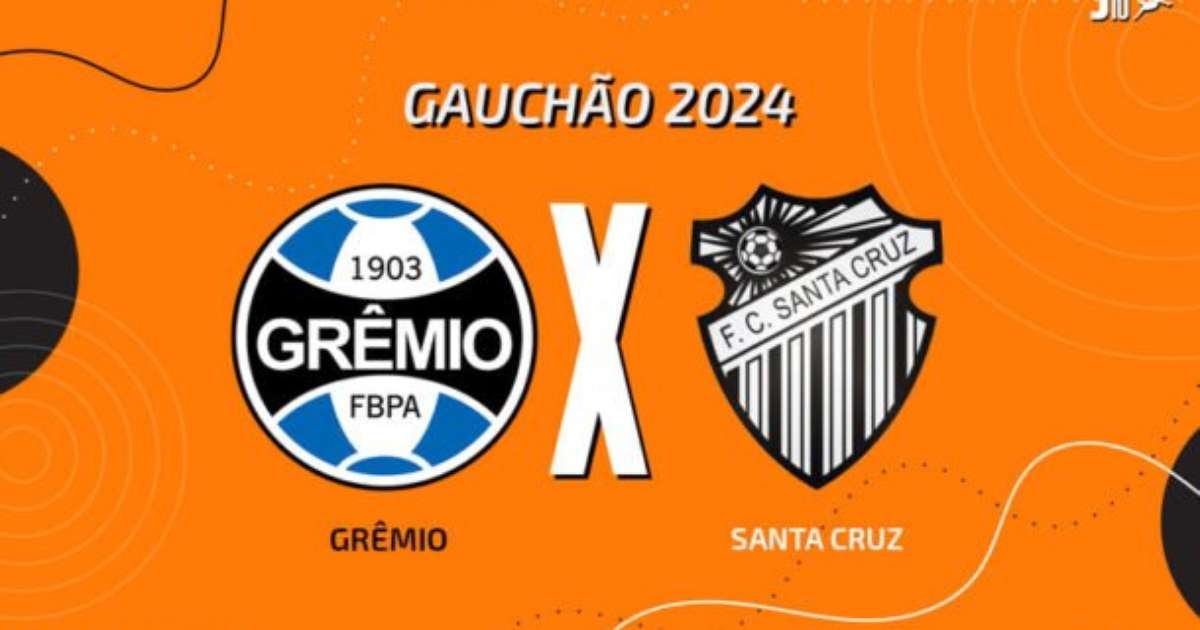 Confronto entre Grêmio e Santa Cruz-RS: transmissão, equipes e arbitragem esclarecidos.