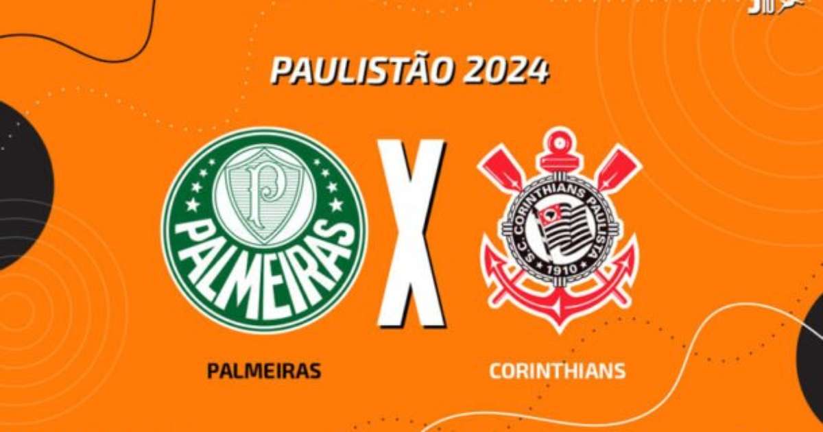 Transmissão, escalações e arbitragem do clássico Palmeiras x Corinthians: informações essenciais.