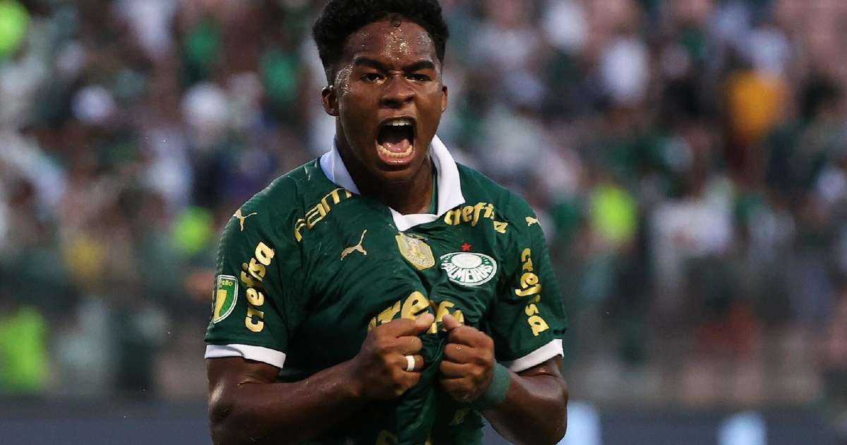 Endrick alcança nova marca no Palmeiras e valor de transferência para Real Madrid cresce