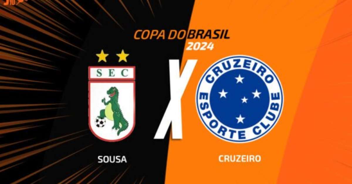 Sousa x Cruzeiro: transmissão, times e arbitragem do confronto no futebol.