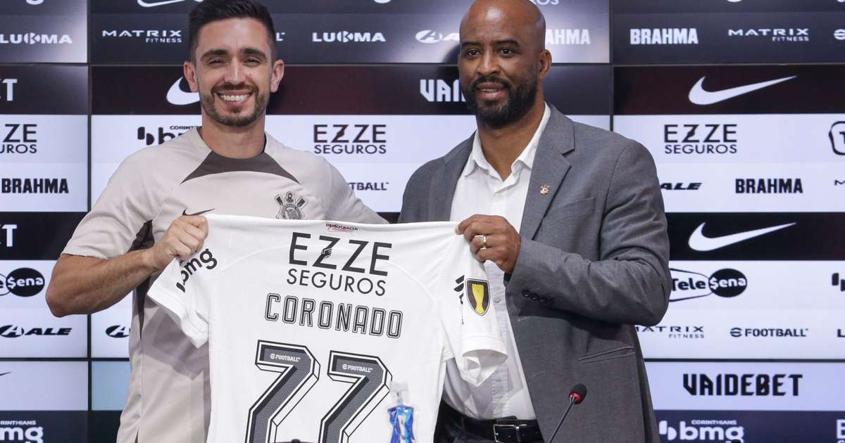 Igor Coronado celebra contratação pelo Corinthians: 