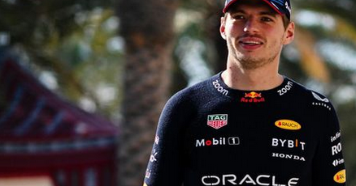 Verstappen domina 1º dia de testes da F1 no Bahrein