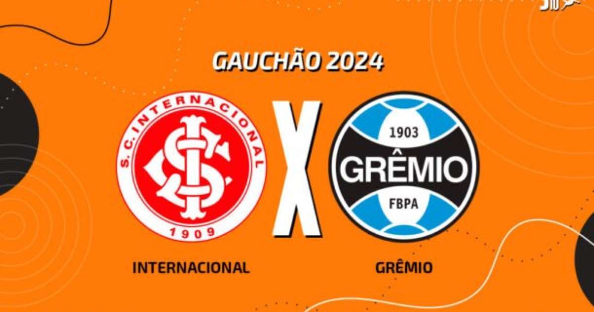 Internacional x Grêmio: transmissão, times e arbitragem do clássico gaúcho