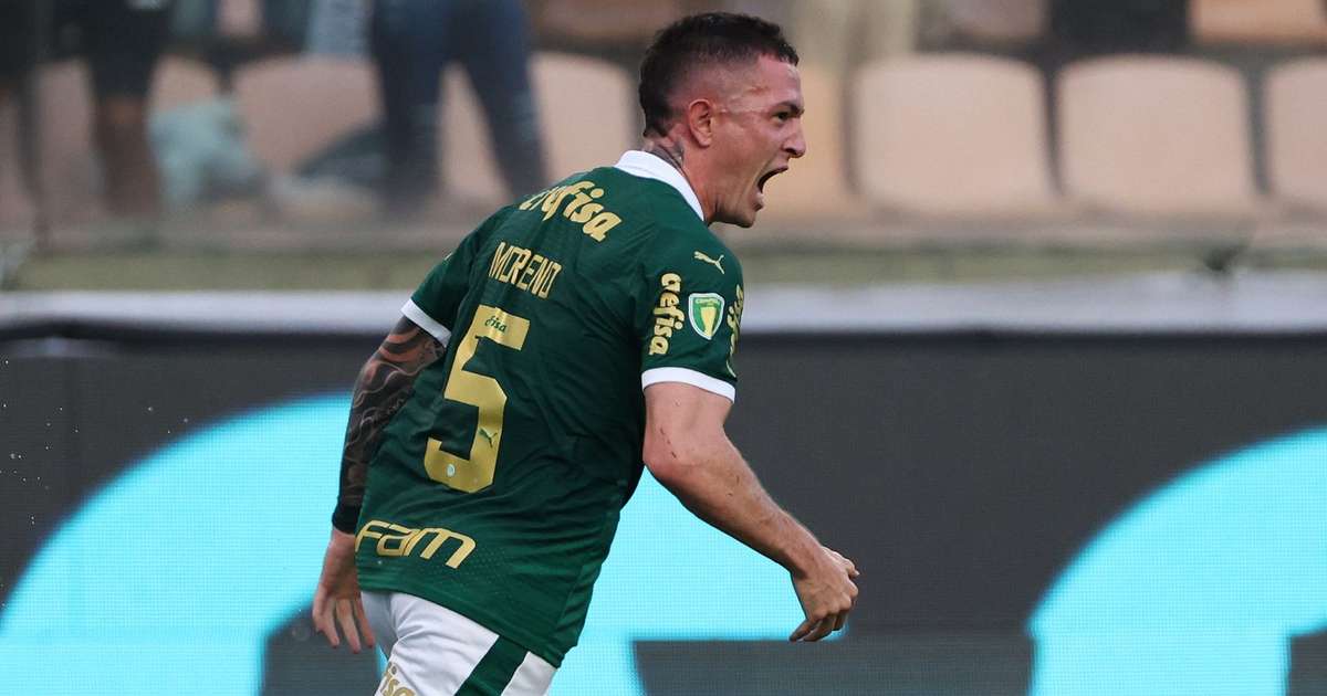 Aníbal Moreno decide e Palmeiras supera Mirassol na Arena Barueri