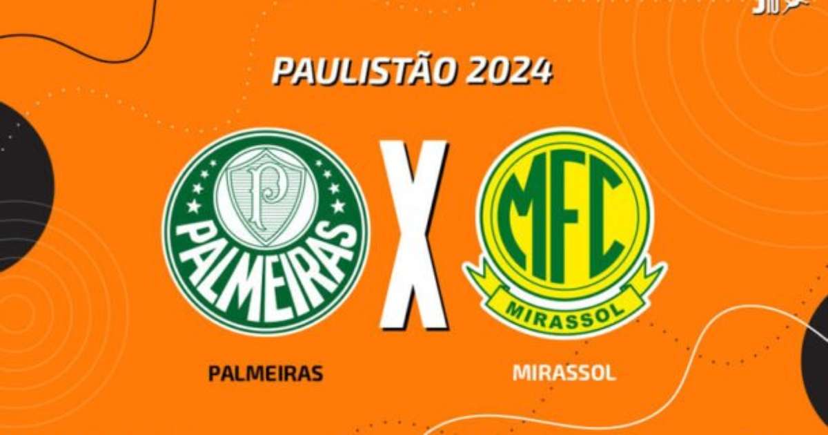 Jogo Palmeiras x Mirassol com Transmissão ao Vivo no Voz do Esporte às 16h