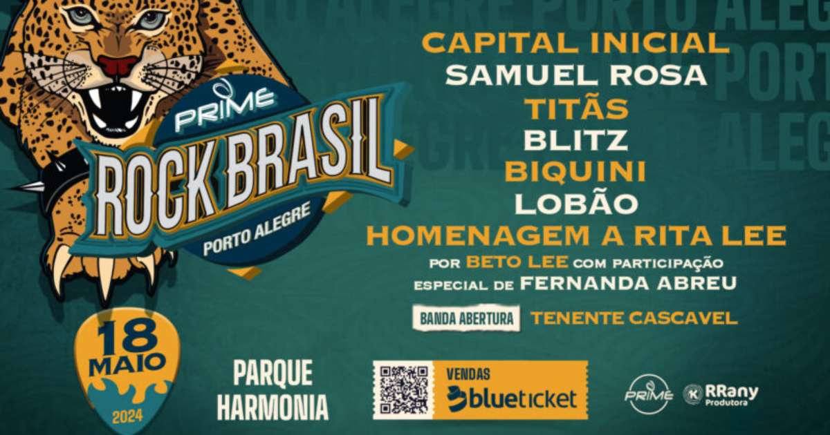 Prime Rock Brasil Porto Alegre: o festival estreia na Capital Gaúcha ...