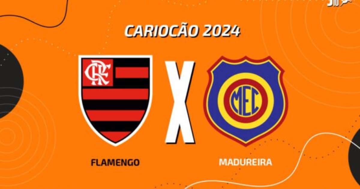 Flamengo x Madureira: transmissão e prováveis escalações no futebol brasileiro
