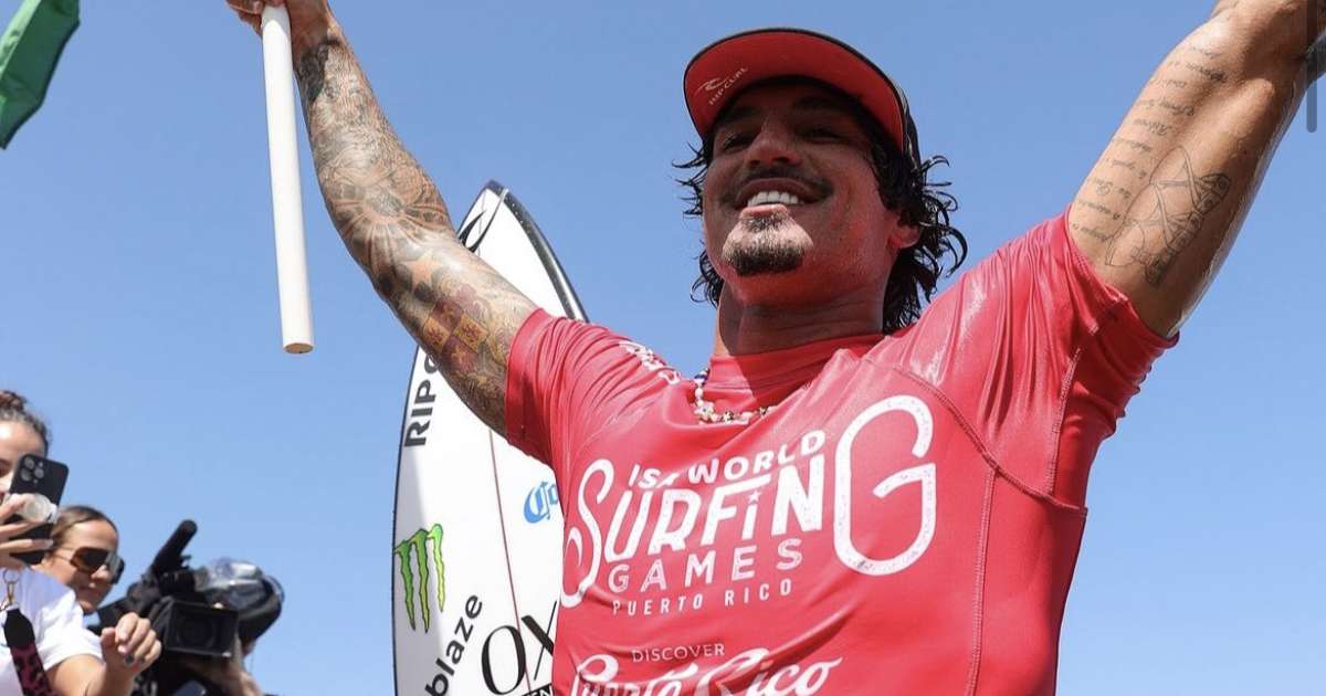 Gabriel Medina garante vaga nas Olimpíadas de Paris 2024