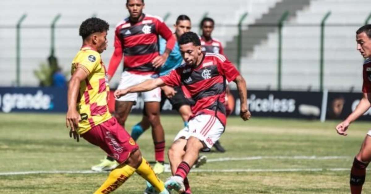 Flamengo conquista virada contra Aucas na Libertadores Sub-20