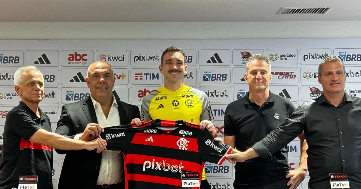 Leo Ortiz é apresentado no Flamengo e declara: Maior do Brasil