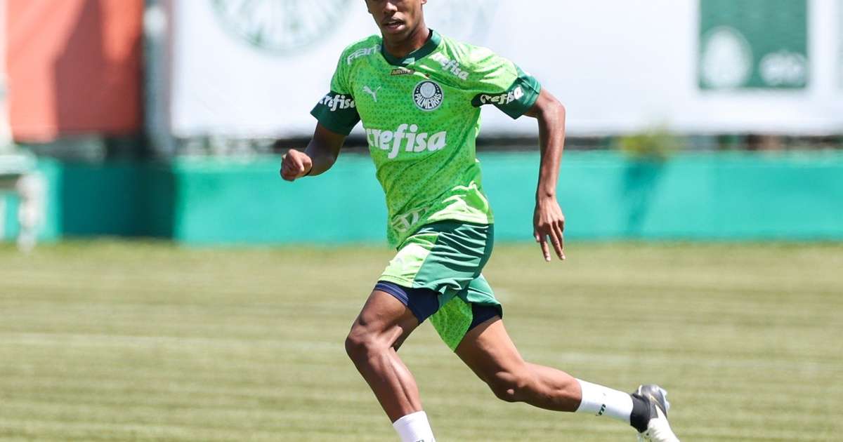 Estevão está confiante para primeira decisão pelo Palmeiras: vamos com tudo!