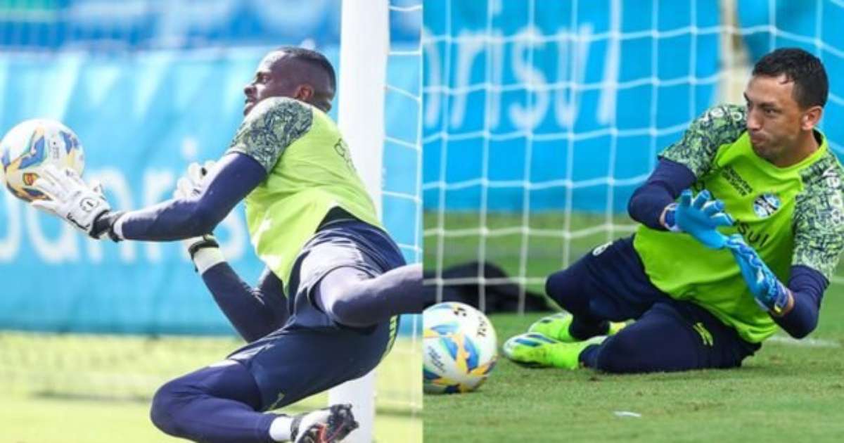 Disputa acirrada pela titularidade na meta do Grêmio