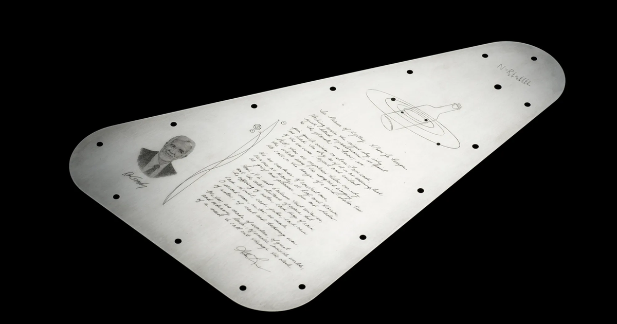 NASA Reveals Message Engraved on Metal Plate for Europa Clipper Mission Launch Toward Moon Europa