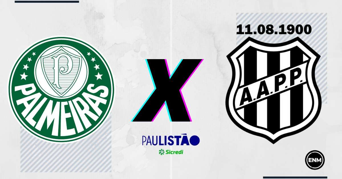 Palmeiras x Ponte Preta: Escalações, Arbitragem, Onde Assistir, Retrospecto e Palpites.