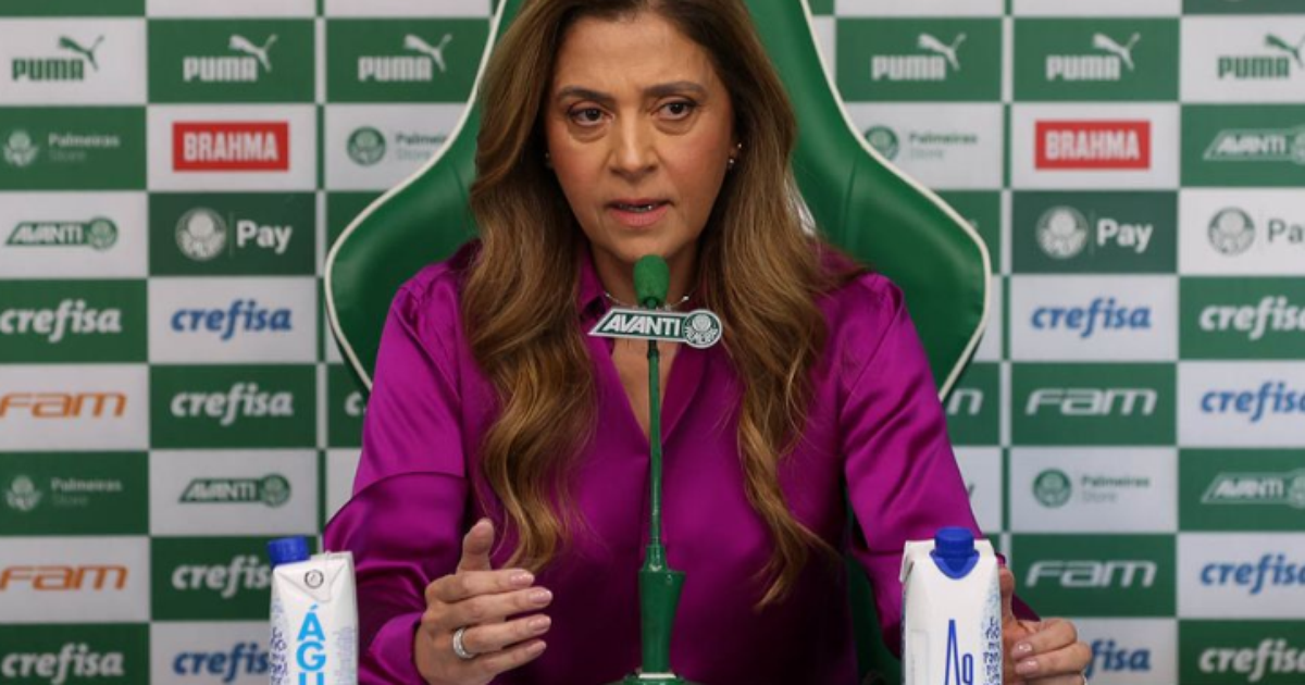 Palmeiras prevê quitação de dívida com Crefisa até FINAL 2024.