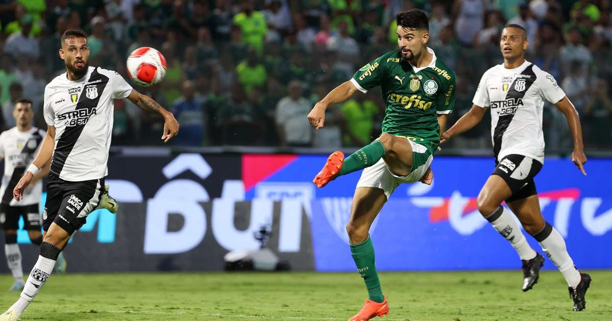 Potencial de Flaco López para marcas históricas de artilharia no Palmeiras