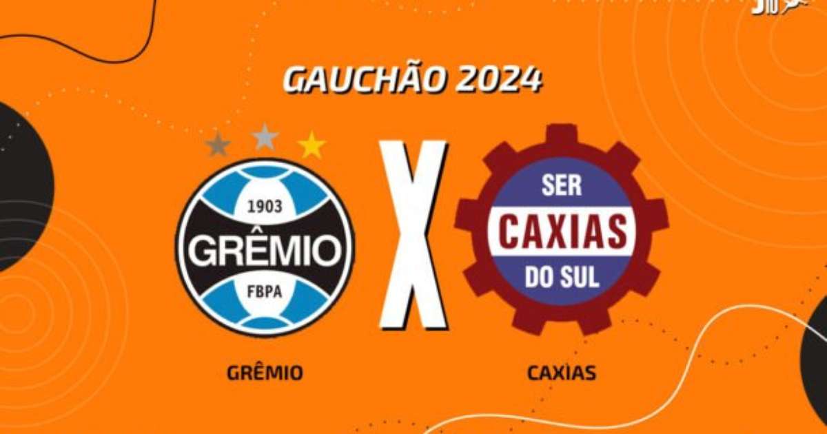 Jogo entre Grêmio e Caxias: transmissão, times e arbitragem para a partida.