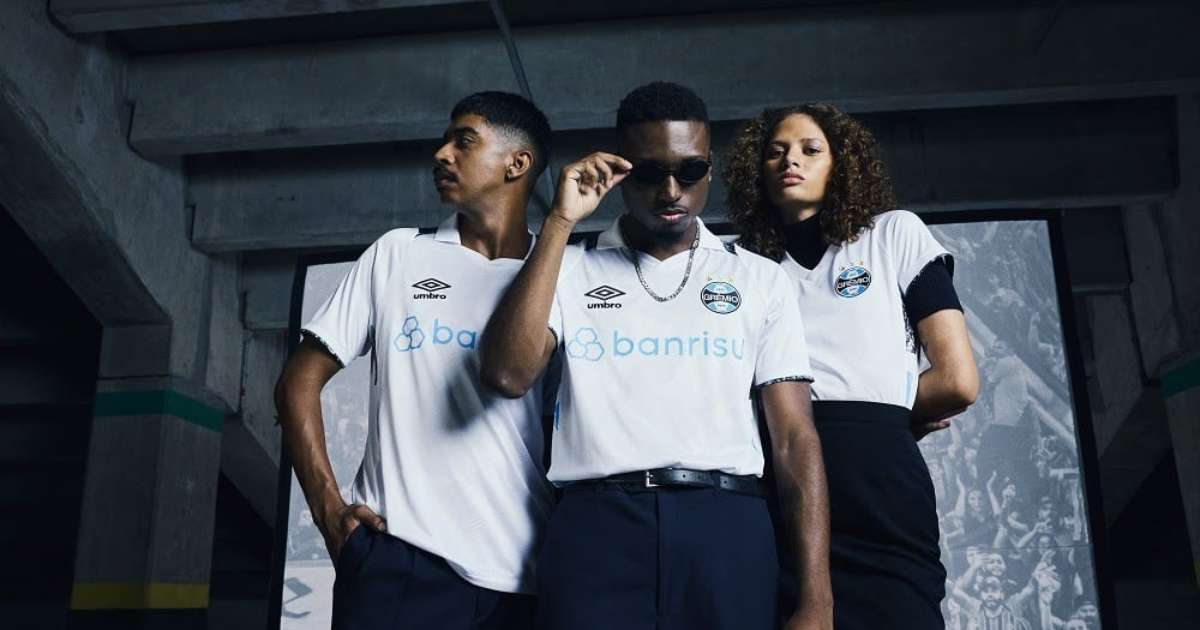 Grêmio e Umbro lançam nova camisa 2 com homenagem ao chimarrão