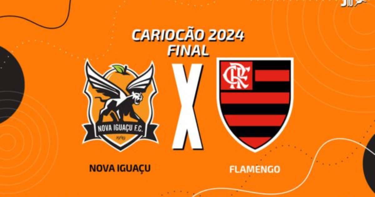 Jogo entre Nova Iguaçu e Flamengo: transmissão, escalações e arbitragem.