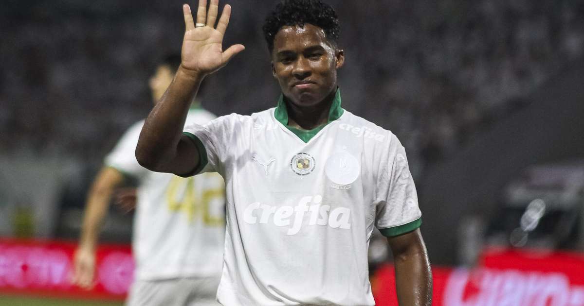 Endrick promete continuar jogando mesmo após lesão no Palmeiras.