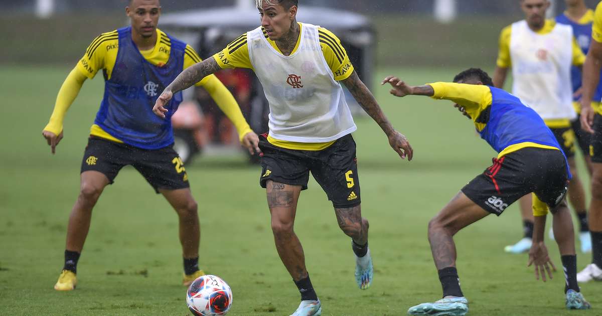 Flamengo contará com elenco completo na final do Carioca com retorno de Pulgar.