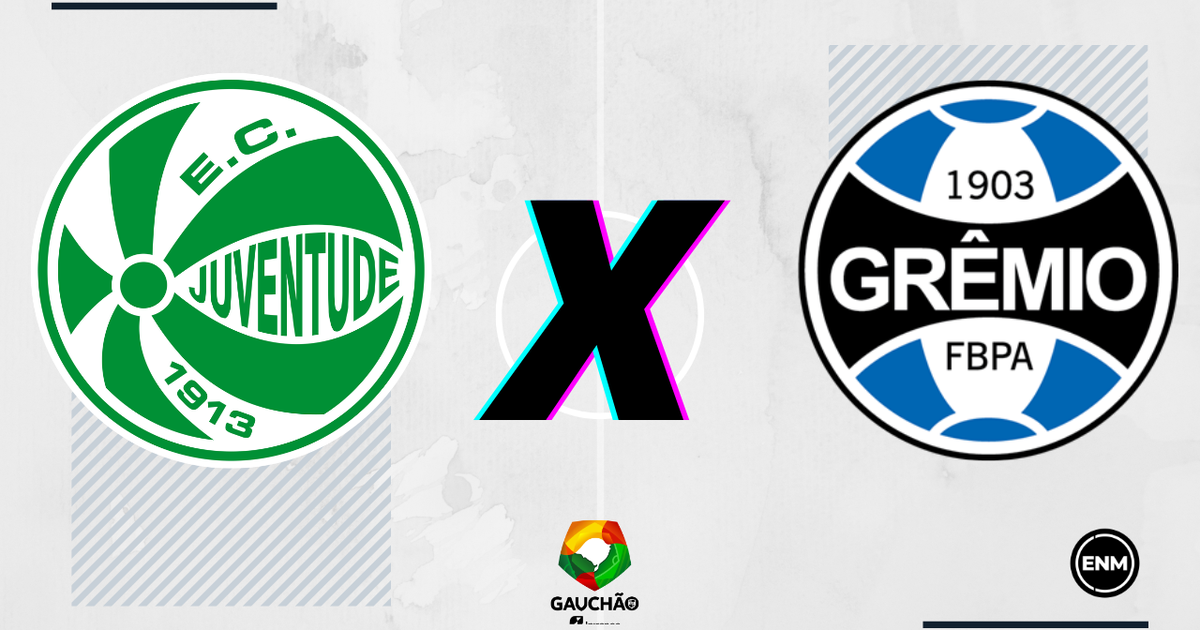 Juventude x Grêmio: possíveis times, ausências e arbitragem do confronto válido.