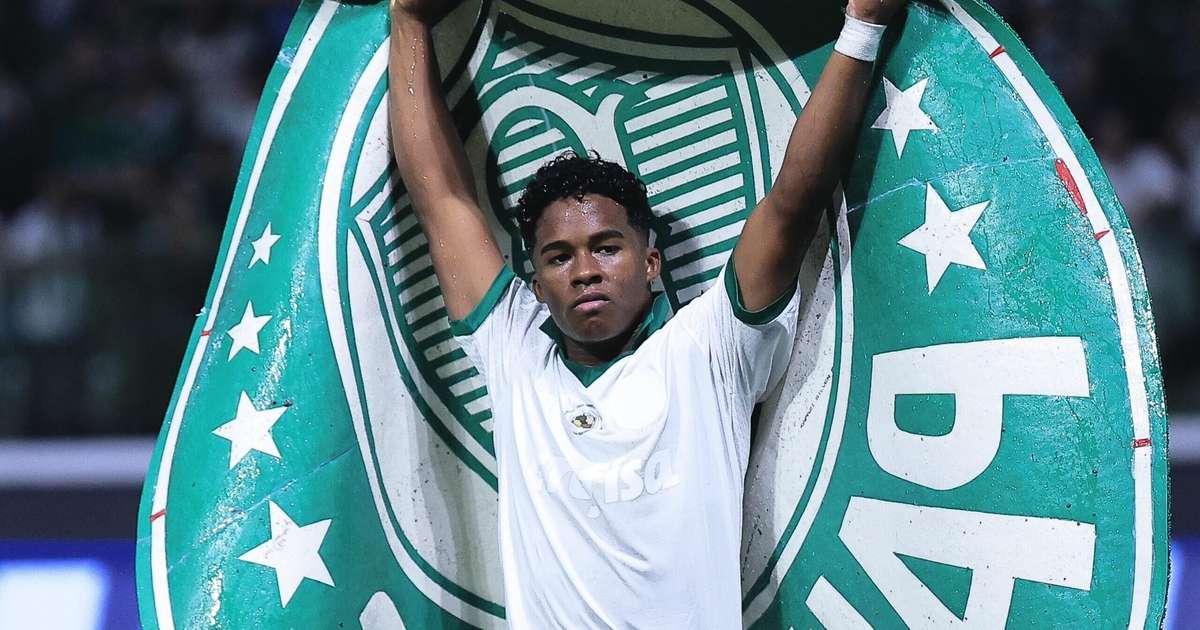 Endrick mira grande desempenho no Palmeiras após destaque contra o Santos na base