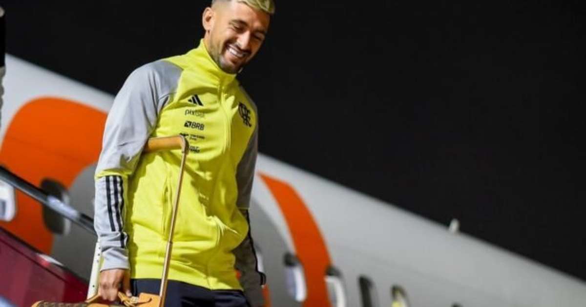 Flamengo chega em Bogotá para estreia na Libertadores 2022