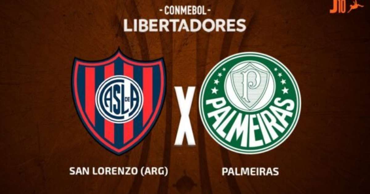 San Lorenzo x Palmeiras: saiba onde assistir, escalações e arbitragem no futebol.