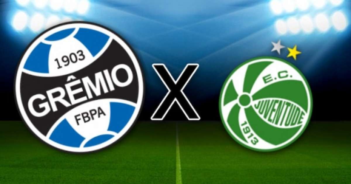 Transmissão, horário e escalação da final entre Grêmio e Juventude.