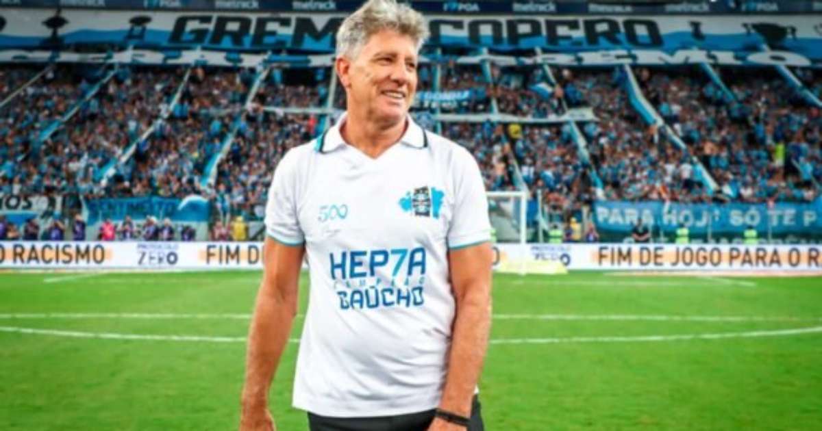 Portaluppi assume liderança no comando do Grêmio e busca recorde histórico.