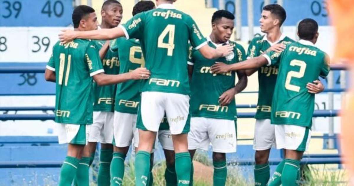 Palmeiras supera Corinthians em duelo pelo Brasileirão Sub-20