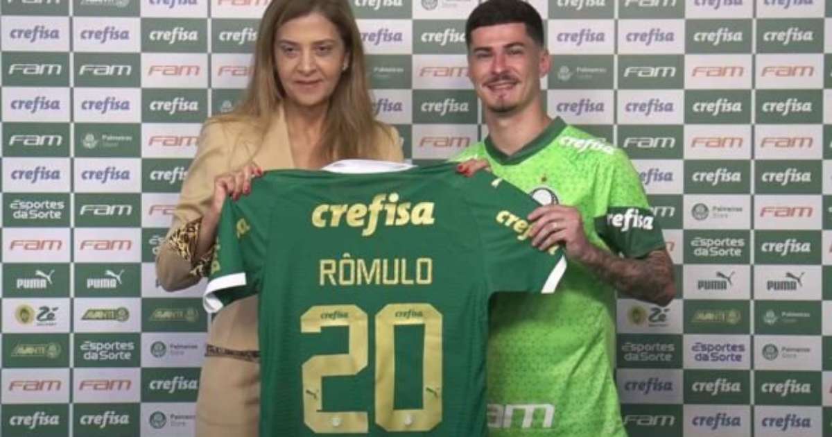 Rômulo Apresentado no Palmeiras e Expressa Desejo de Jogar com Veiga.