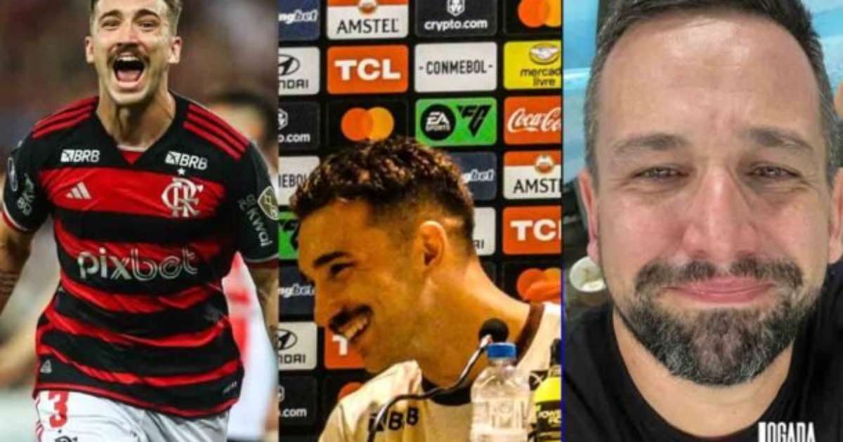 Estreia de ortiz pelo Flamengo: gol, sorriso e emoção da família