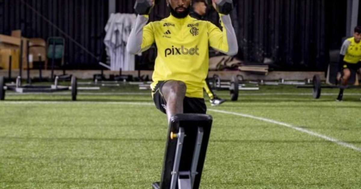 Gerson presente em estreia do Flamengo no Brasileirão.