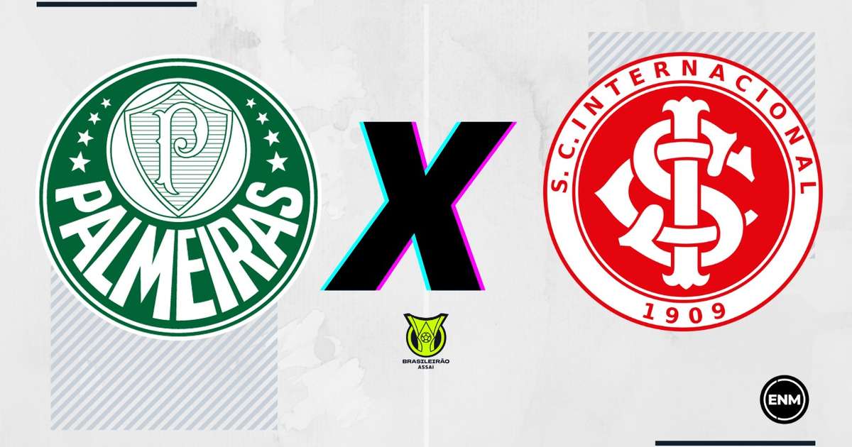 Palmeiras x Internacional: Escalações, Arbitragem, Transmissão, Retrospecto e Palpites.