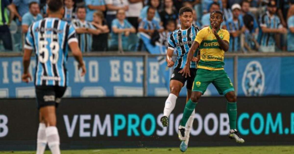 Grêmio vence Cuiabá com gol de Cristaldo e avança na tabela do Brasileirão
