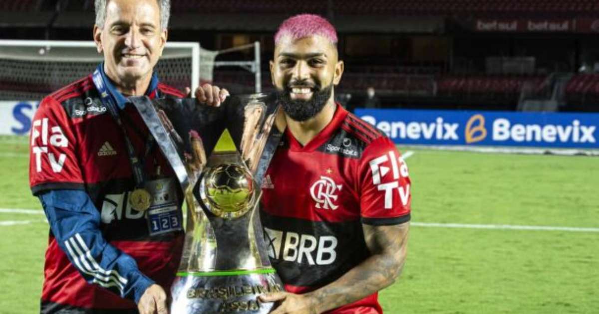 Landim discute com Gabigol sobre futuro no Flamengo: perspectiva de superar Zico.