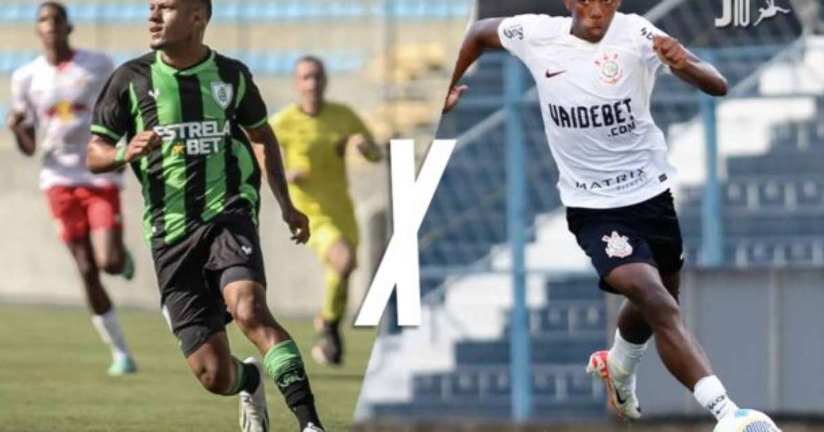 América-MG e Corinthians se enfrentam pelo Brasileirão Sub-20: saiba tudo aqui.