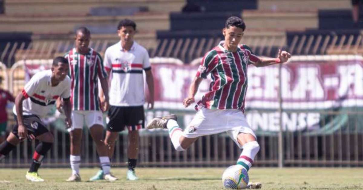 Fluminense bate o São Paulo, de virada, e conquista a Copa do Brasil Sub-17