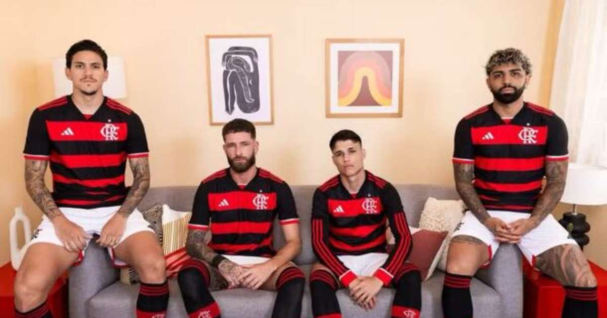 Flamengo lidera ranking das 50 camisas de futebol mais valiosas globalmente.