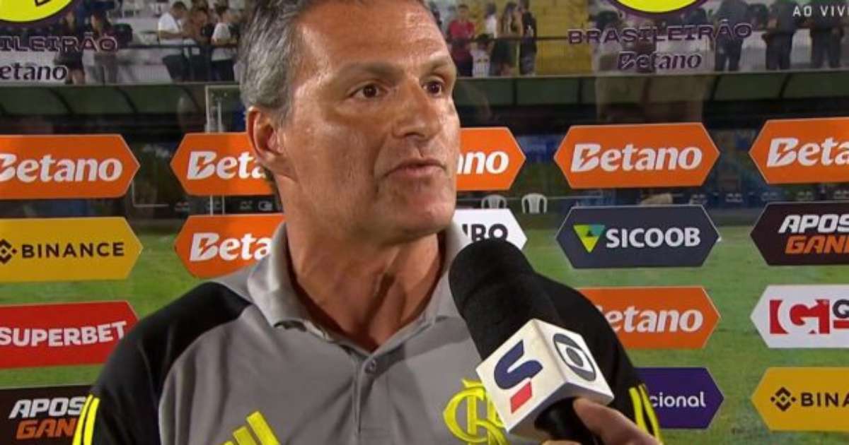 Dirigente do Flamengo critica arbitragem e pede entrevista sobre erros no jogo.