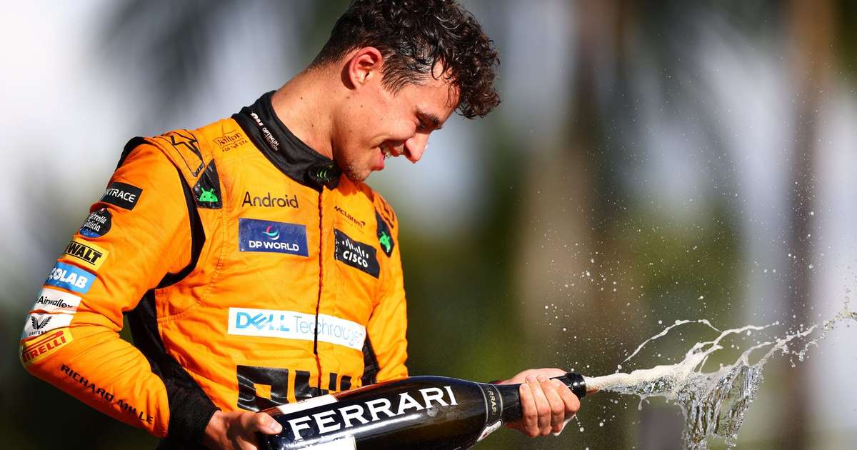 Norris se lleva su primera victoria en el GP de Miami;  Verstappen ocupa el segundo lugar