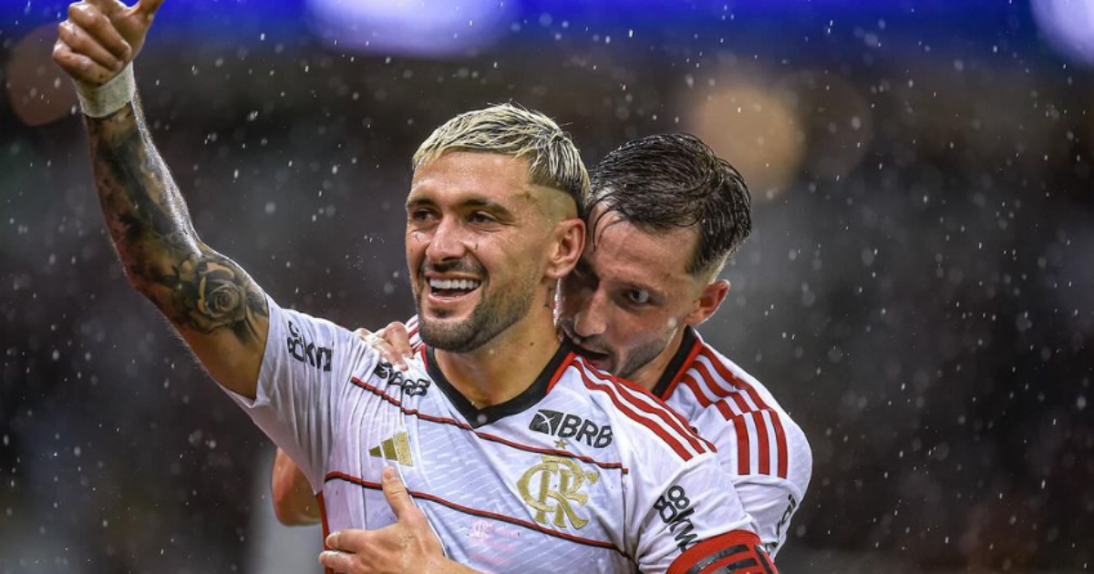 Arrascaeta influência fundamental: Flamengo sofre queda brusca sem uruguaio em campo